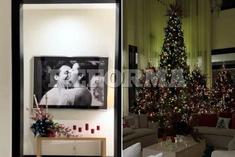 Ángela Aguilar y Nodal celebran la llegada de la Navidad con alegría