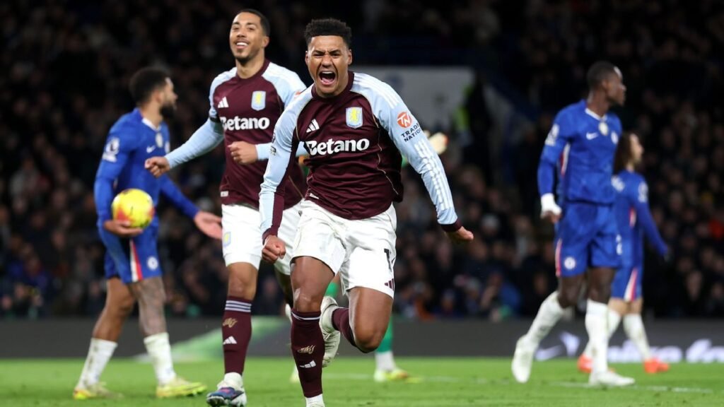 Aston Villa hace historia al vencer a Chelsea gracias a Ollie Watkins