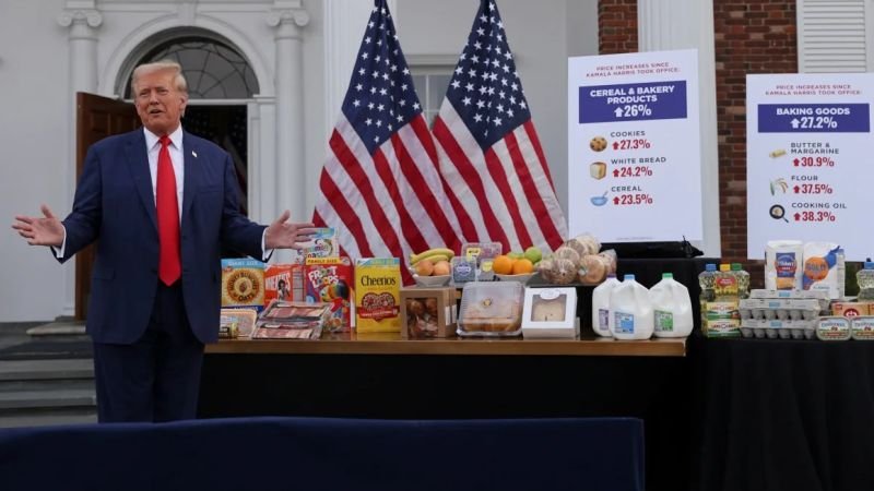 El incremento en los precios de la comida llevó a muchos estadounidenses a votar por Trump, pero no deberían esperar una reducción en los costos en los próximos cuatro años.