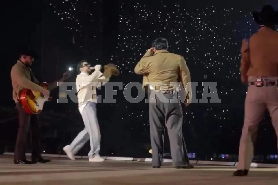 Grupo Frontera deja huella en el cuarto concierto de Bad Bunny en CDMX