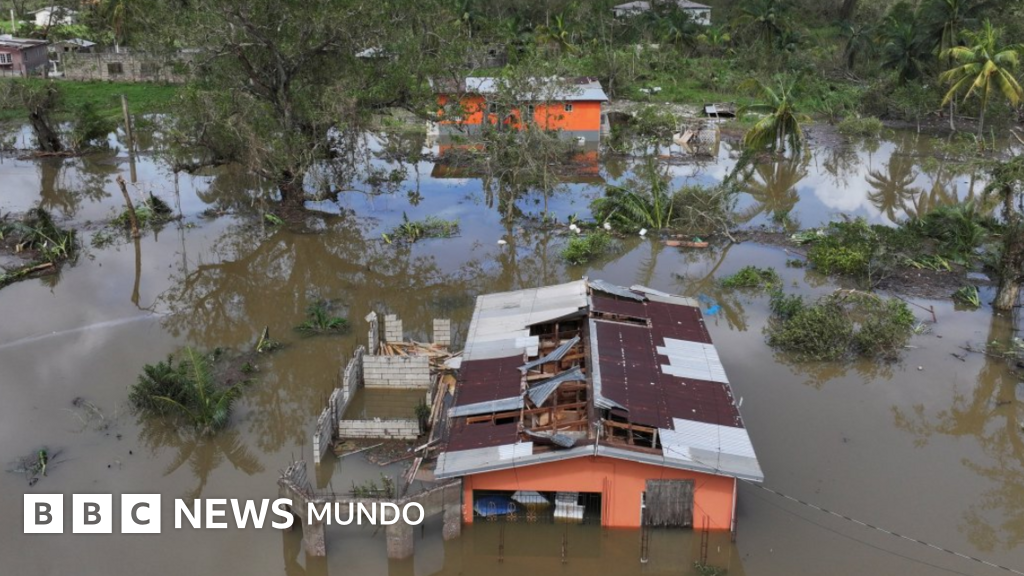 Imágenes impactantes de la devastación del huracán Melissa en Jamaica