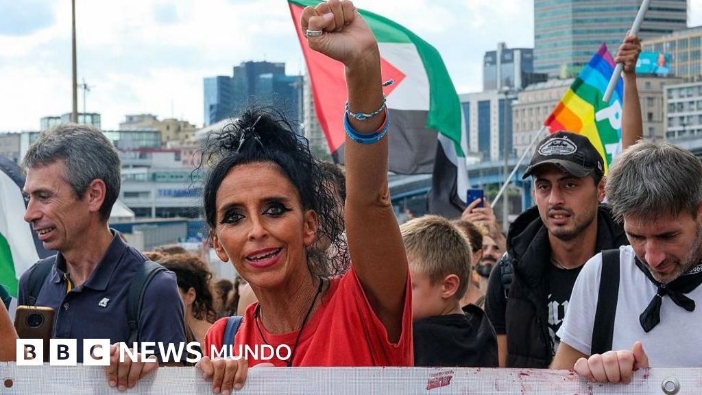 Italia dice 'bloqueemos todo': imágenes impactantes de la huelga y masivas protestas contra los ataques de Israel en Gaza