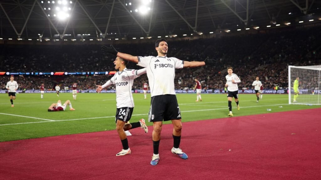Jiménez lidera al Fulham hacia su victoria más reciente de 2025
