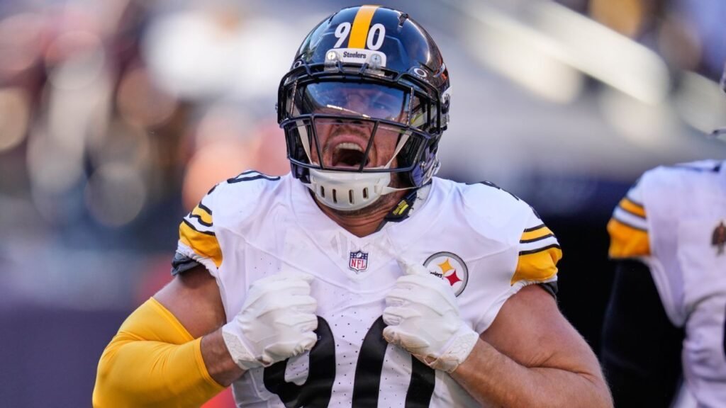 Los Steelers podrían contar con T.J. Watt frente a los Ravens