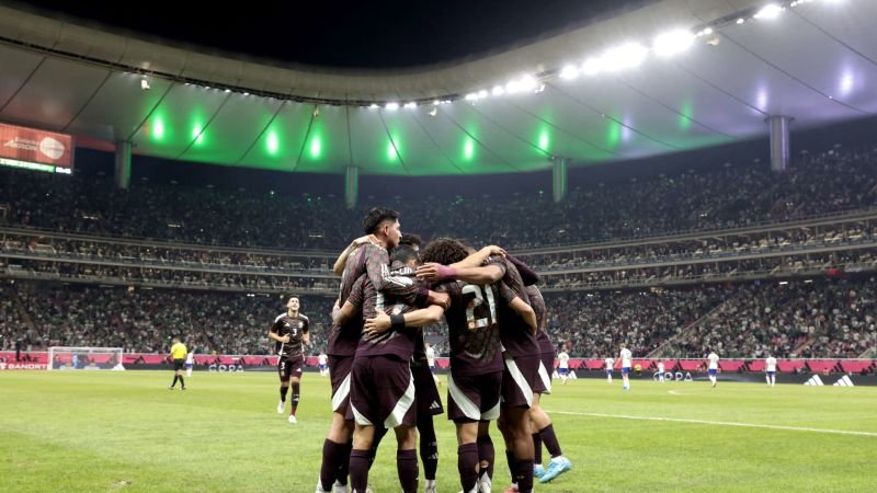 México pone fin a su racha negativa contra Estados Unidos y triunfa en Guadalajara