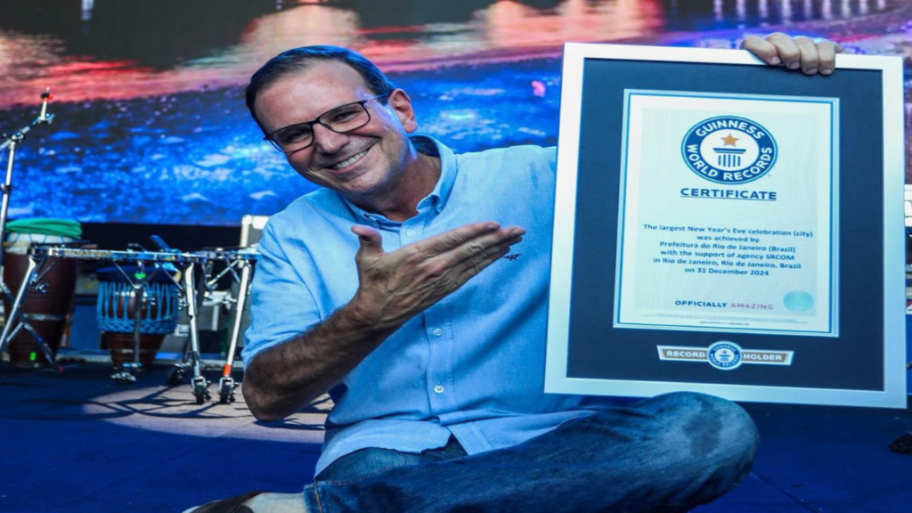 Río de Janeiro establece un Récord Guinness con la mayor celebración de fin de año