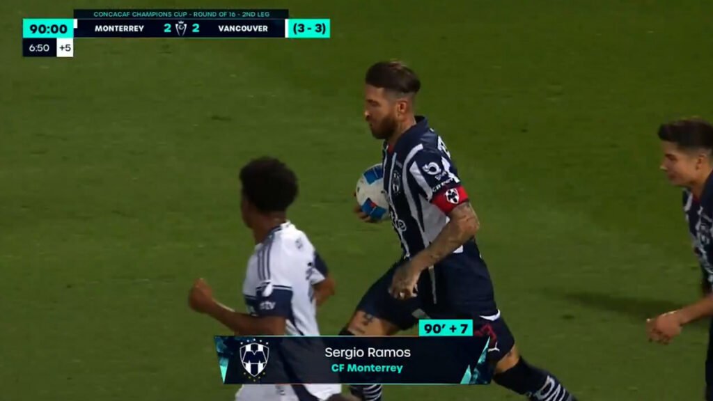 Sergio Ramos anota, pero los Rayados se despiden de la Copa de Campeones