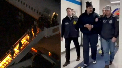 Maduro y su esposa aterrizan en Nueva York tras las declaraciones de Trump sobre el futuro de Venezuela