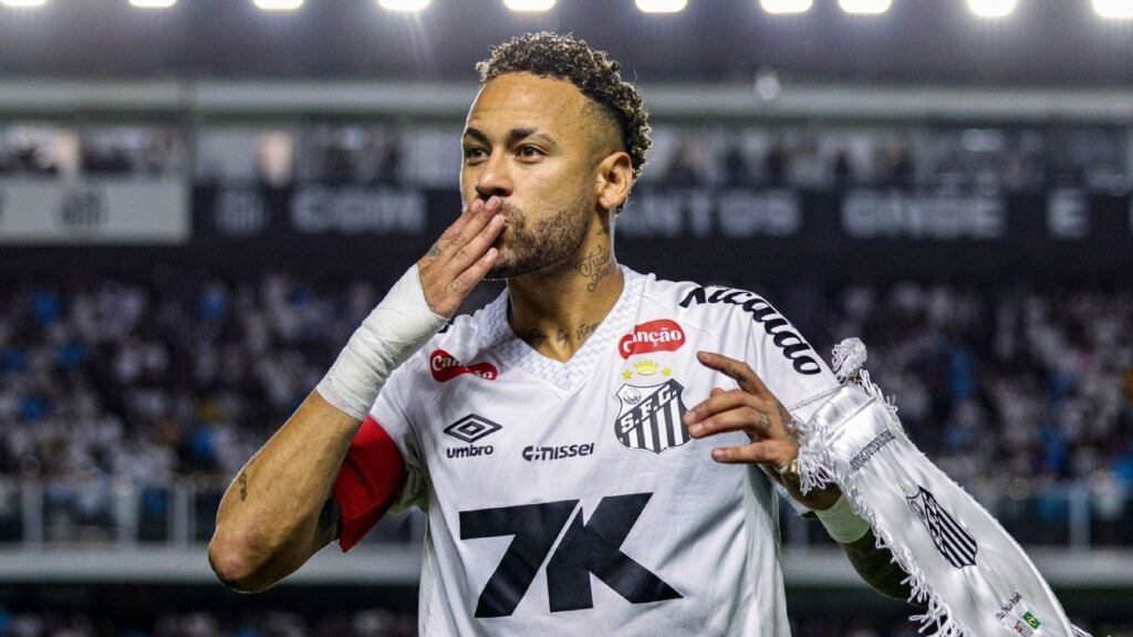 Neymar extiende su vínculo con Santos hasta 2026