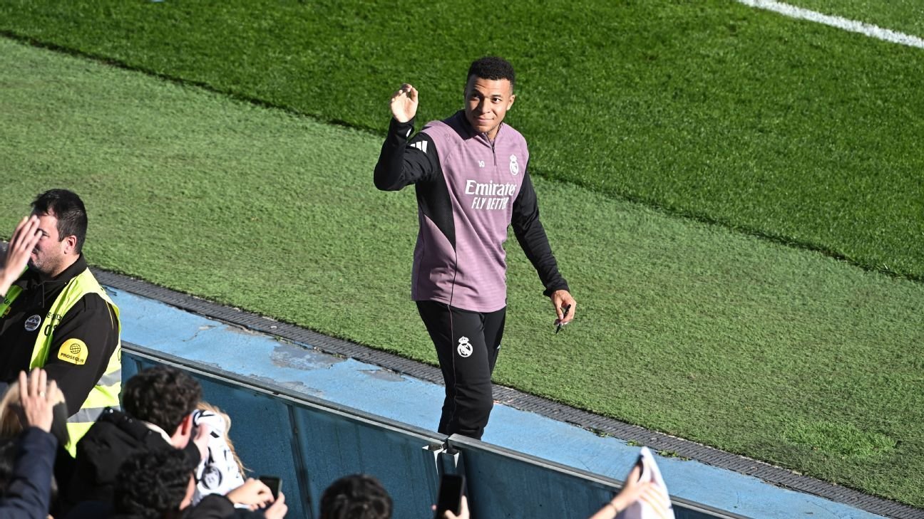 Mbappé incierto para el partido contra la Real Sociedad y tres jugadores ausentes