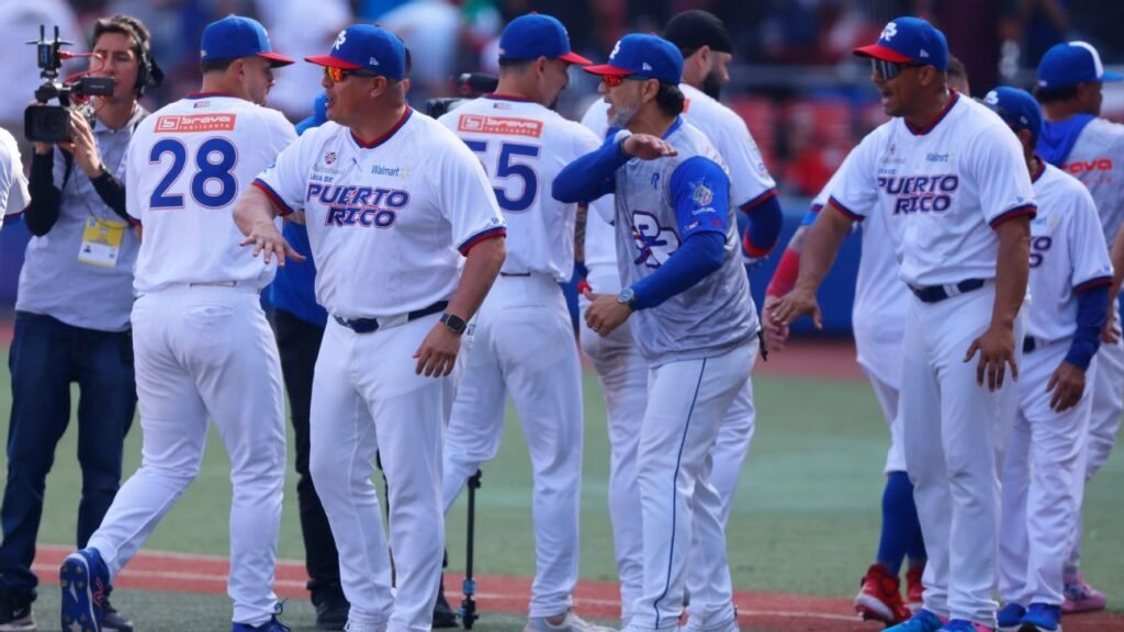 Puerto Rico da un emocionante golpe en la octava entrada y se lleva la victoria por cuatro carreras