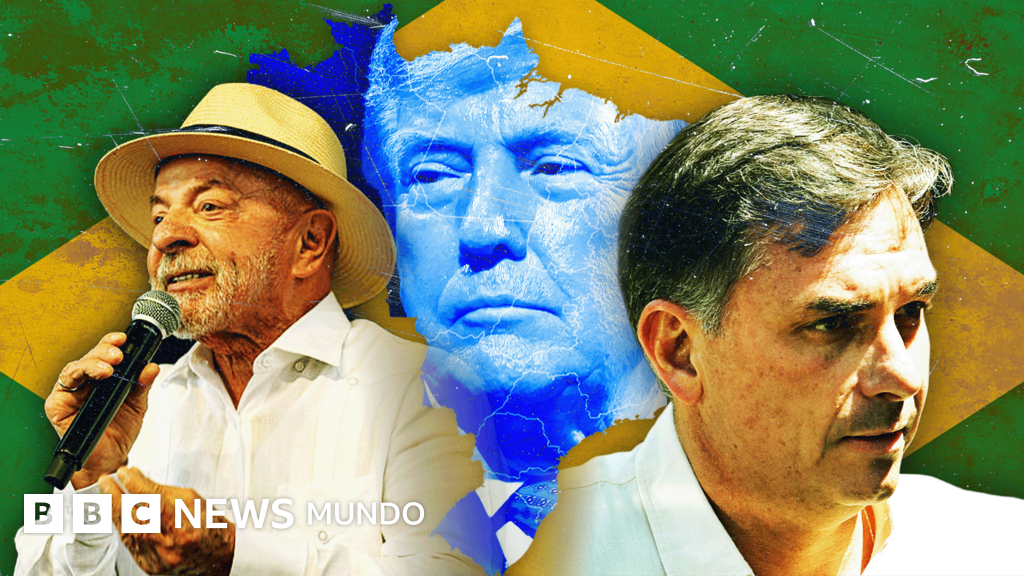 La estrategia de Trump para impulsar a Flávio Bolsonaro en su lucha contra Lula en Brasil